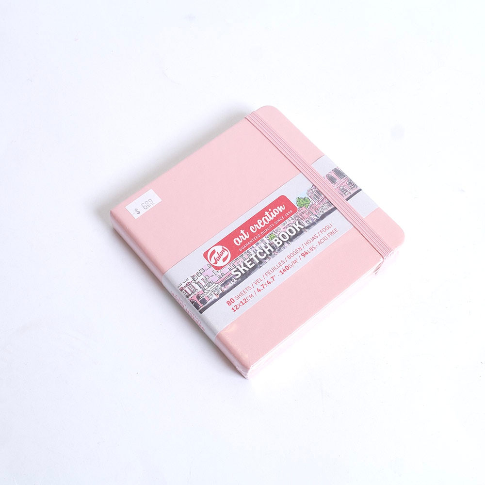Sketchbooks & Pads, Art & School, Royal Talens, Art Creations, Sketchbook, 4.75"x4.75", 675956, Pink